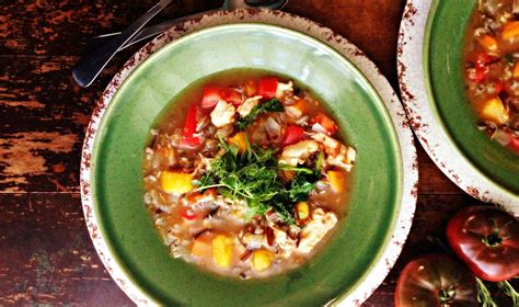 turkey-soup-with-butternut-squash-and-wild-rice image