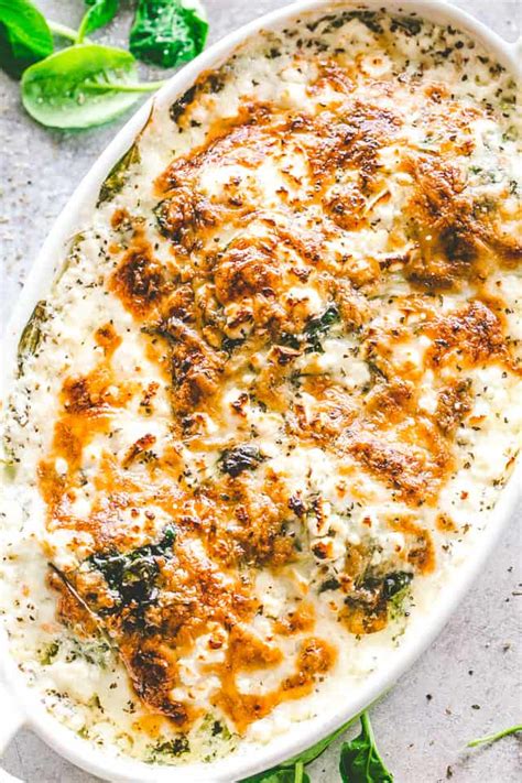 cheesy-chicken-spinach-bake-easy-baked-chicken image