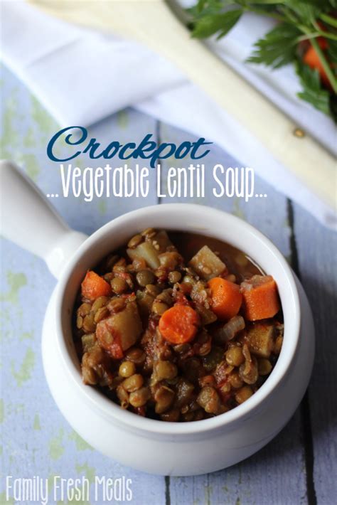 easy-crockpot-vegetable-lentil-soup-recipe-family image