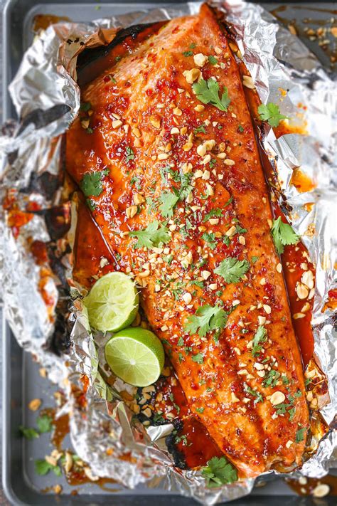 thai-salmon-in-foil-damn-delicious image