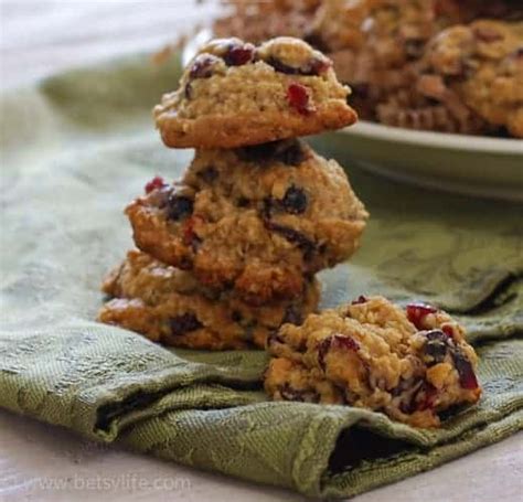 soft-batch-oatmeal-cranberry-cookies-betsylife image