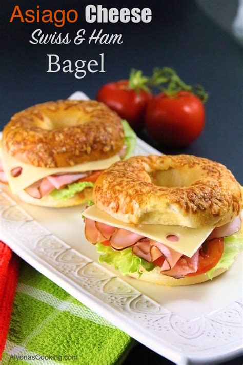 asiago-cheese-bagel-sandwich image