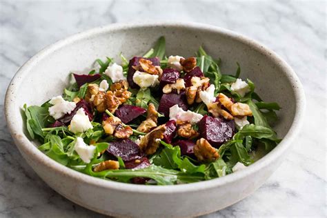 arugula-salad-with-beets-and-goat-cheese image
