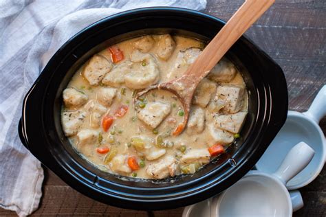 easy-slow-cooker-chicken-and-dumplings image