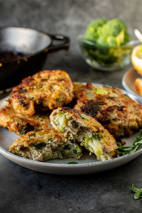 the-kollee-kitchen-cheesy-chicken-and-broccoli-fritters image
