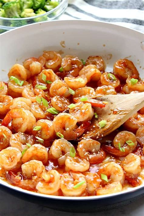 10-minute-teriyaki-shrimp-recipe-crunchy-creamy-sweet image