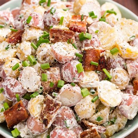 best-bacon-ranch-potato-salad-recipe-delish image