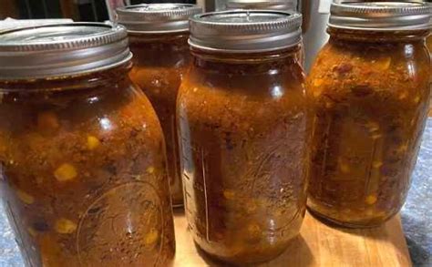 canning-homemade-chili-with-meat-gently-sustainable image