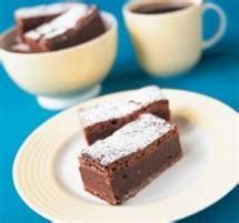 double-chocolate-fudge-brownies-chelsea-sugar image