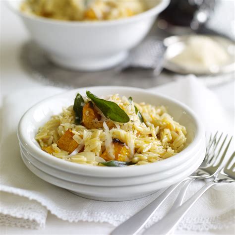 butternut-and-orzo-risotto-dinner-recipes-woman image