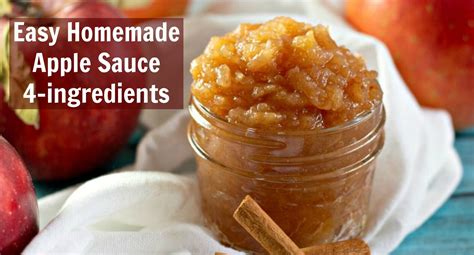 easy-homemade-applesauce-recipe-4-ingredients image