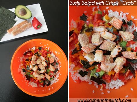 sushi-salad-with-crispy-crab-fake-crab-kosher-in image