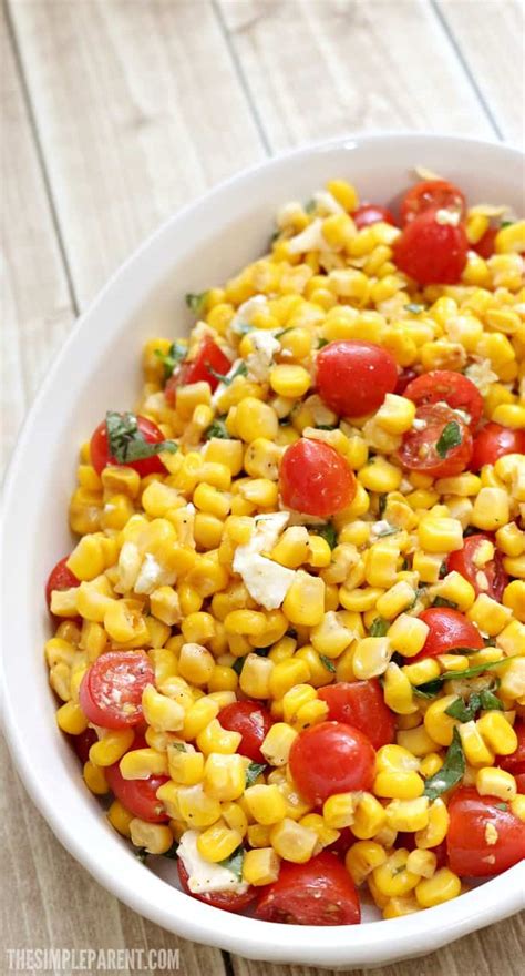 easy-corn-salad-recipe-with-feta-basil-tomatoes image