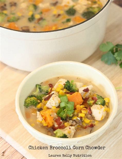 chicken-broccoli-corn-chowder-lauren-kelly-nutrition image