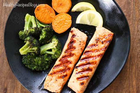crispy-skin-grilled-salmon-healthy-recipes-blog image