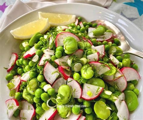 summer-pea-and-bean-salad-with-radishes-and-dill image