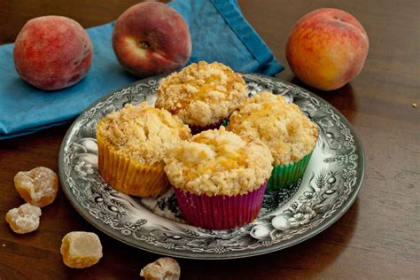 delicious-ginger-peach-muffins-recipe-on-honest image