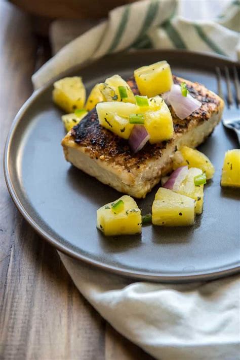 pan-seared-halibut-recipe-with-pineapple-salsa image