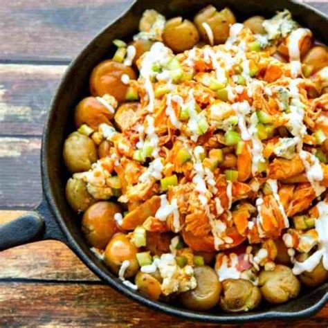 buffalo-chicken-potato-skillet-the-wicked-noodle image