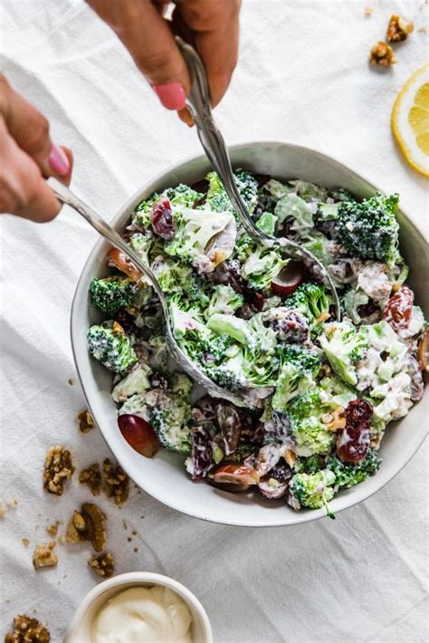 healthy-broccoli-salad-high-in-fiber-vitamin-c image