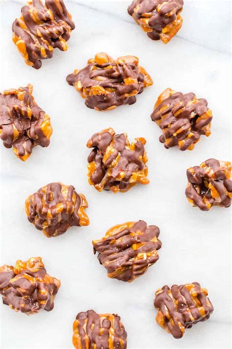 caramel-pecan-clusters-my-baking-addiction image
