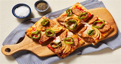 double-cheese-pork-sausage-flatbreads image