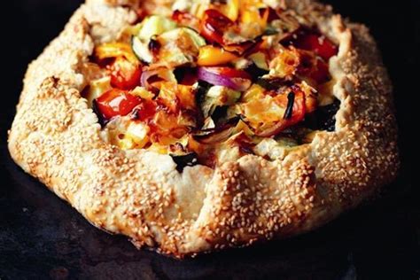 brie-and-roasted-vegetable-pie-recipe-lovefoodcom image