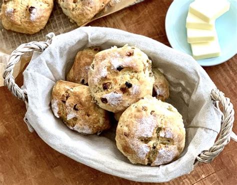 recipe-rustic-tender-golden-raisin-buns-are-shaped image