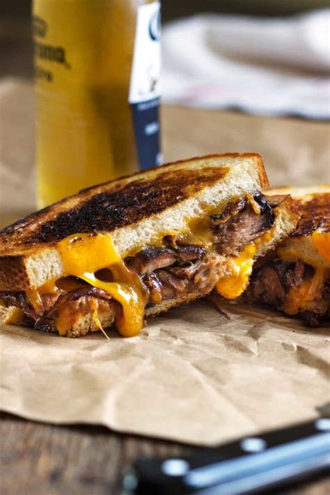 pulled-pork-grilled-cheese-sandwiches-kevin-is-cooking image