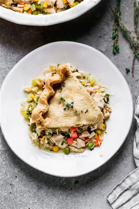 turkey-pot-pie-easy-leftover-turkey-recipe-well image