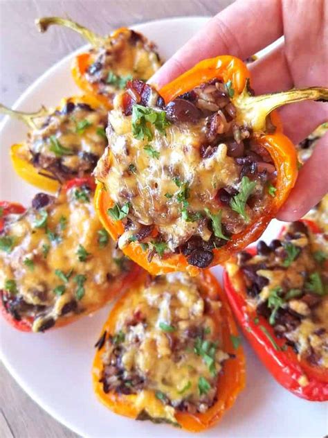 spicy-stuffed-peppers-canadian-cooking-adventures image
