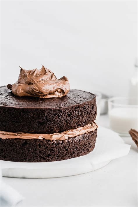 easy-double-chocolate-layer-cake-browned-butter-blondie image