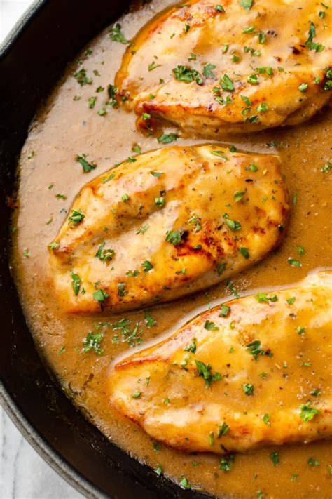 easy-chicken-and-gravy-salt-lavender image