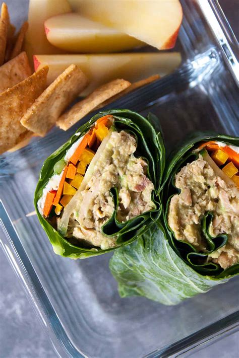 simple-salmon-salad-collard-wrap-hungry-by-nature image