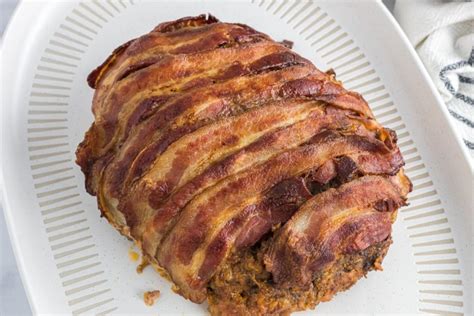 keto-bacon-wrapped-meatloaf-easy-comfort-food image