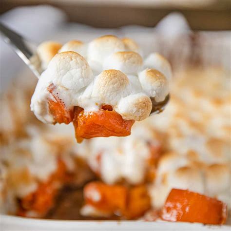 candied-sweet-potatoes-with-marshmallows-dinner image