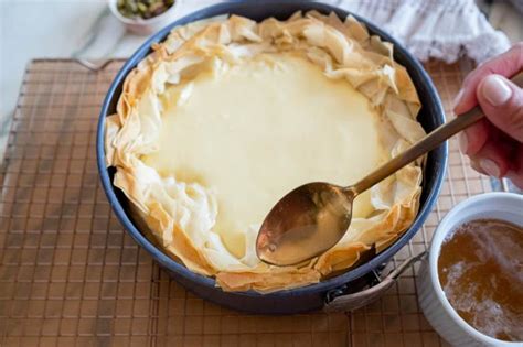 the-ultimate-baklava-cheesecake-recipe-food-network image