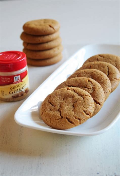 eggless-ginger-cookies-recipe-chewy-ginger-molasses image