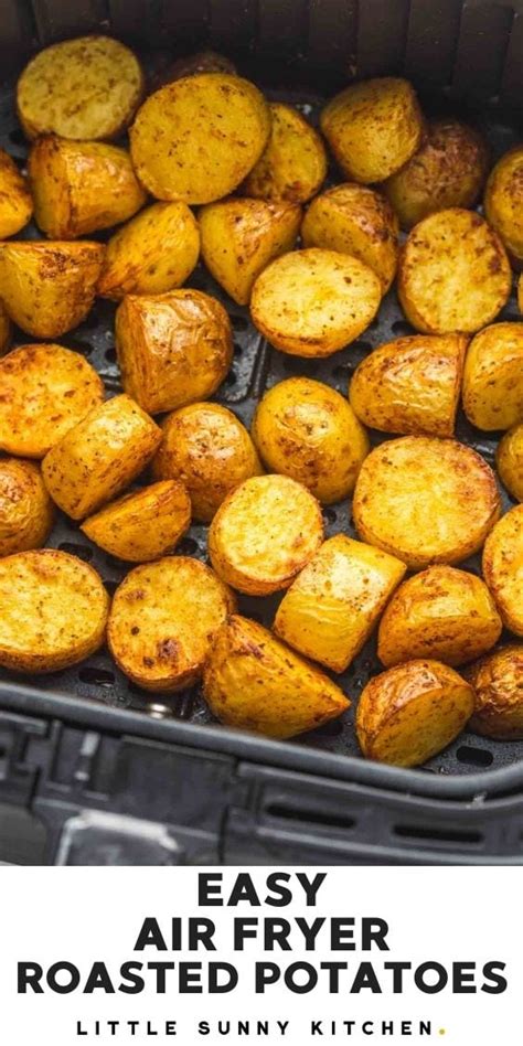 easy-20-minute-air-fryer-roasted-potatoes-little-sunny image