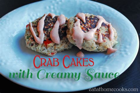 crab-cakes-with-creamy-sauce-eat-at-home image