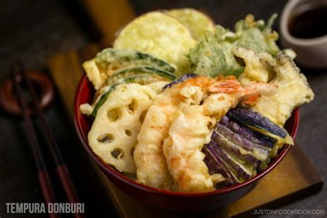 tendon-tempura-rice-bowl-天丼-just-one-cookbook image