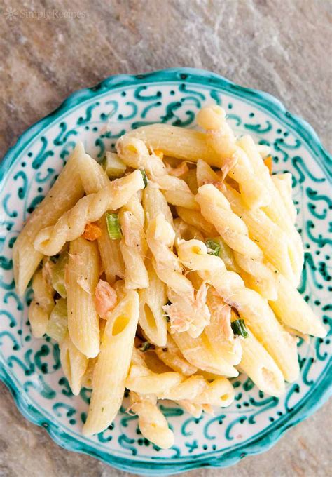 smoked-salmon-pasta-salad-recipe-simply image