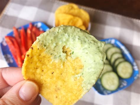 avocado-cilantro-lime-dip-six-clever-sisters image