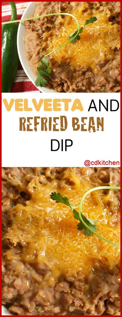 velveeta-and-refried-bean-dip-recipe-cdkitchencom image