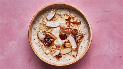 overnight-oats-with-coconut-dates-almonds-and-honey image