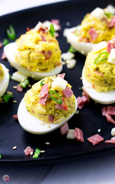 muffuletta-deviled-eggs-fat-tuesday-food-take-two image