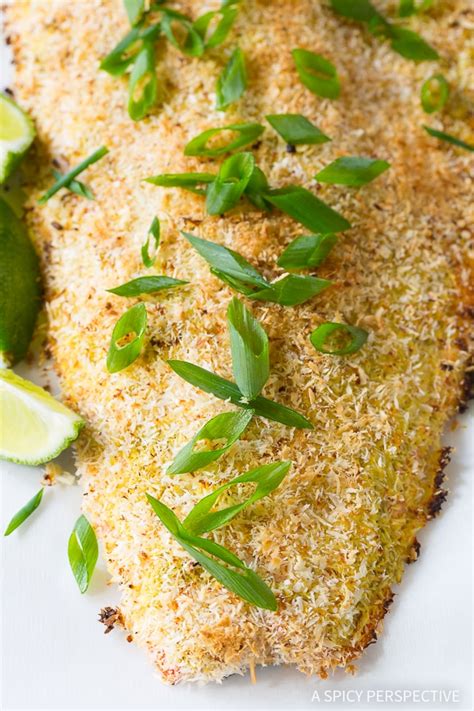 green-curry-coconut-crusted-baked-salmon-a-spicy image