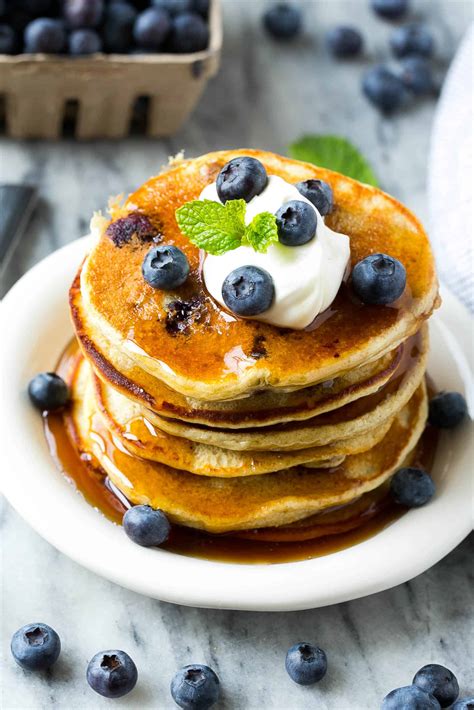easy-blueberry-protein-pancakes-recipe-healthy-fitness image