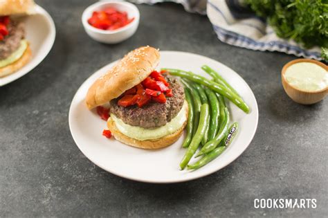 must-try-chimichurri-burger-recipe-cook-smarts image