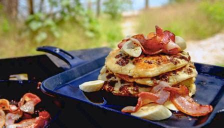 hairy-bikers-american-pancakes-with-sausage image